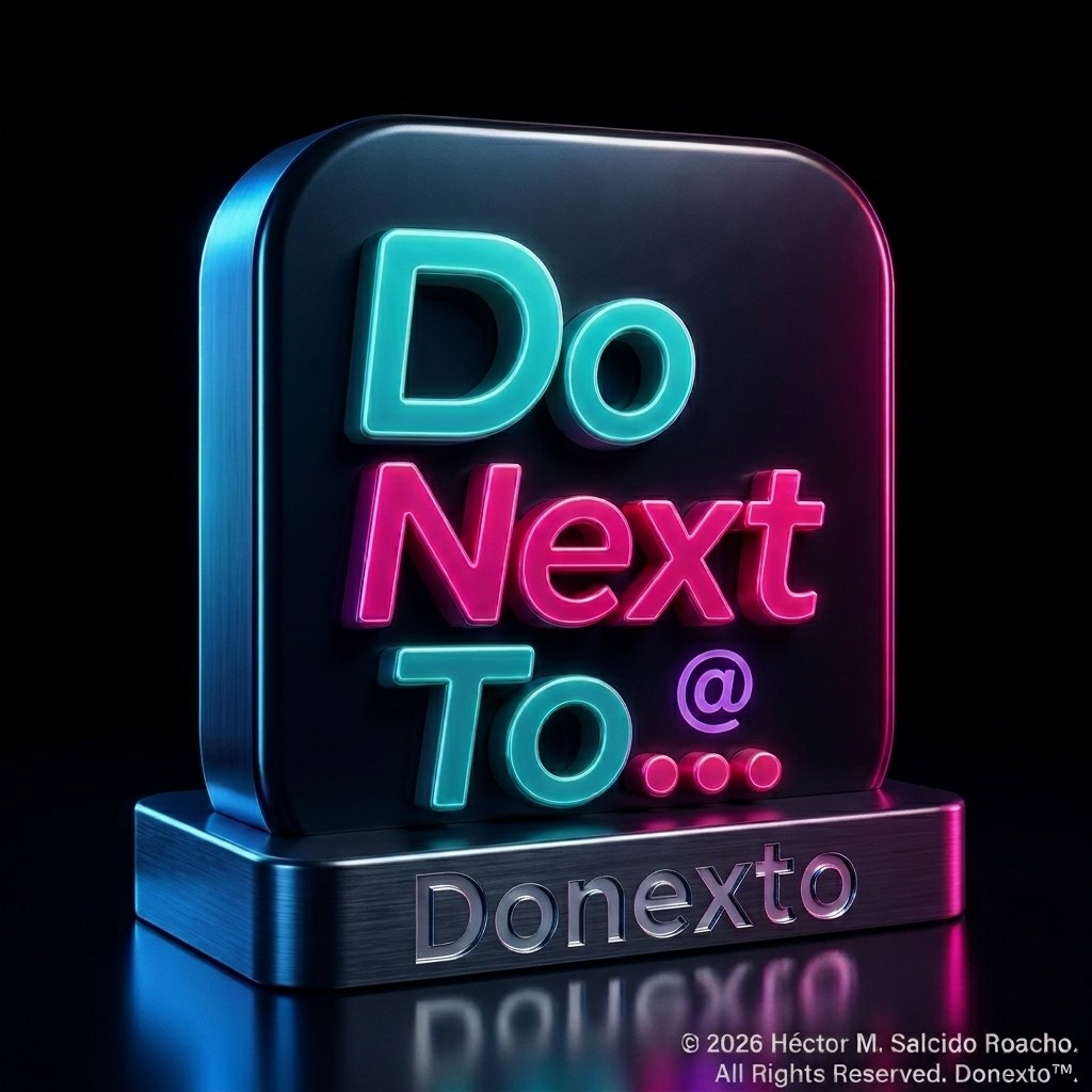 Donexto — Do Next To…